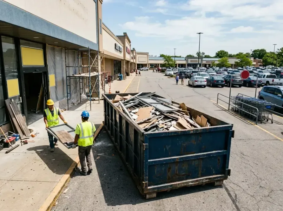 retail-store-renovation-debris-003 — frequently asked questions, Roll-off Dumpster Rentals in Country Club, MO